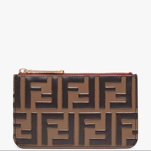 Used once Fendi Key Chain wallet